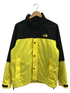 THE NORTH FACE◆HYDRENA WIND JACKET_ハイドレナウィンドジャケット/M/ナイロン/YLW/無地