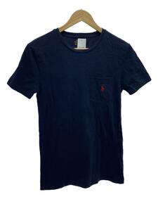 POLO RALPH LAUREN◆Tシャツ/XS/コットン/NVY/RN41381 CA56658