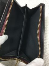 MARC JACOBS◆2つ折り財布/レザー/BRD/無地/レディース/m0016990_画像6