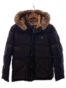 BURBERRY BLACK LABEL◆ダウンジャケット/M/ポリエステル/BLK/BMP04-533-09