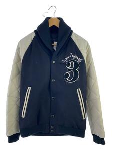 1piu1uguale3◆14AW/3 WAPPEN DOT STUDIAM JKT/6/ウール/BLK/MRB025W