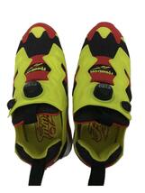 Reebok◆INSTAPUMP FURY OG/23cm/YLW/V47514_画像3