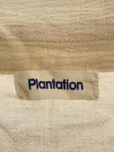 Plantation◆長袖シャツ/M/コットン/BEG/PL63-FJ192_画像3