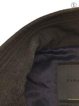 ZARA MAN◆コート/-/-/GRY/無地_画像6