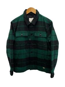 CRIMIE◆WOOL CHECK SHIRT JACKET/ジャケット/M/ウール/GRY/CR1-02A5-JK15