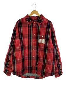 VETEMENTS◆ブルゾン/M/ウール/RED/チェック