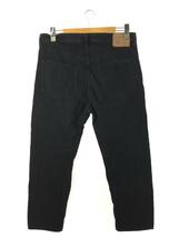 UNUSED◆23AW/12oz scratch denim pants/ボトム/3/デニム/BLK/UW1106_画像2