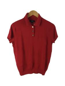 A.P.C.* polo-shirt /M/ rayon /RED/23213-1-84123