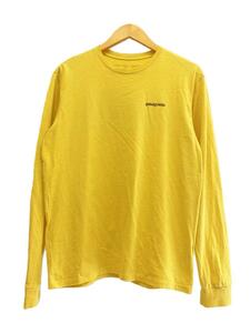 patagonia◆長袖Tシャツ/XS/コットン/YLW/無地/38518SP20