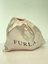 FURLA◆キャンディショルダーバッグ/PVC/RED_画像7