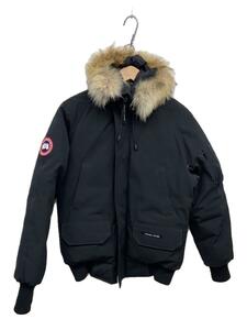 CANADA GOOSE◆CHILLIWACK BOMBER JACKET/ダウンジャケット/XS/ポリエステル/BLK/7950M R