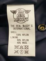 THE REAL McCOY’S◆フライトジャケット/40/-/NVY/無地/MJ23003_画像4