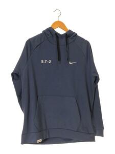 NIKE◆パーカー/L/コットン/BLU/無地/FB8611-491