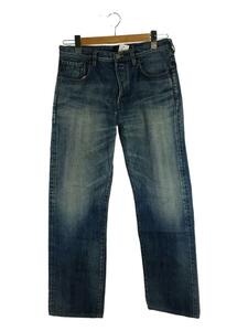 Paul Smith jeans◆ストレートパンツ/M/コットン/IDG/無地/PJ-KQ-55061