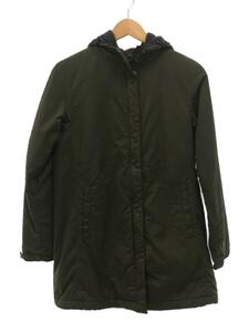 THE NORTH FACE◆COMPACT NOMAD COAT_コンパクト ノマドコート/L/ナイロン/KHK/無地