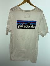patagonia◆Tシャツ/XL/コットン/WHT/無地/38535SP20_画像2