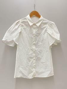 JENNE◆半袖ワンピース/M/コットン/WHT/iwa22ss-tp03c