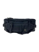 PORTER◆HEAT/WAIST BAG/ウエストバッグ/-/BLK/ペンライト付_画像1