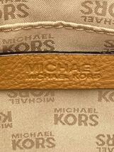 MICHAEL KORS◆トートバッグ/レザー/BEG/無地/OD-1506_画像5