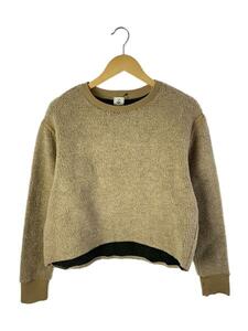6(ROKU) BEAUTY & YOUTH UNITED ARROWS◆PILE TAPE PULLOVER/ボア/-/ウール/BEG/8612-241-0036
