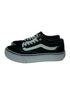 VANS◆OLD SKOOL PLAT/ローカットスニーカー/24cm/BLK/