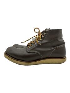 RED WING◆レースアップブーツ/UK8/BRW/レザー/8132