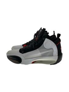 NIKE◆AIR JORDAN XXXIV PF/エアジョーダン34PF/ホワイト/BQ3381-100/26.5cm/WHT