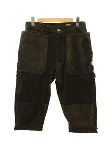 SASSAFRAS◆Fall Leaf Gardener Pants 2/3/クロップドパンツ/M/コーデュロイ/KHK/タグ付