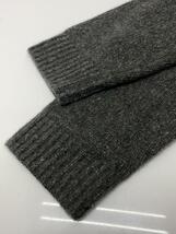 THE NEWHOUSE◆SOMERSET CARDIGAN/カーディガン(厚手)/FREE/カシミア/GRY/TNHC2220-07_画像5