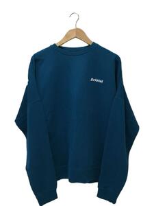 F.C.R.B.(F.C.Real Bristol)◆23SS/PIGMENT DYE BIG LOGO CREWNECK SWEAT/スウェット/M/コットン/BLU