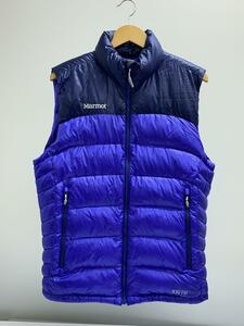 Marmot◆ダウンジャケット/XL/ナイロン/BLU/無地/MJD-F2020