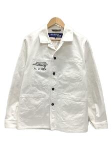 JUNYA WATANABE COMME des GARCONS MAN◆カバーオール/L/コットン/WHT/WE-J403