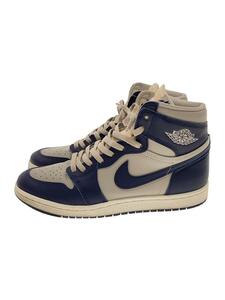 NIKE◆AIR JORDAN 1 HIGH 85_エア ジョーダン 1 ハイ 85/27cm/NVY