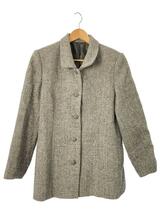 HARRIS TWEED◆テーラードジャケット/13/ウール/GRY/無地_画像1