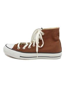 CONVERSE◆ハイカットスニーカー/23.5cm/BRW/キャンバス/38000301