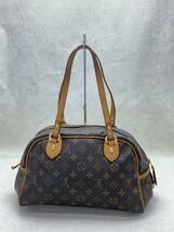 LOUIS VUITTON◆モントルグイユPM_モノグラム・キャンバス_BRW/PVC/BRW/総柄_画像3