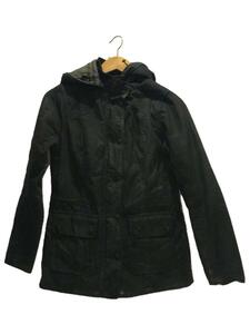 Barbour◆ジャケット/-/コットン/BLK/無地/ORKNEY WAX JACKET