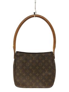 LOUIS VUITTON◆M51146/ルーピングMM_モノグラム_BRW/PVC/BRW