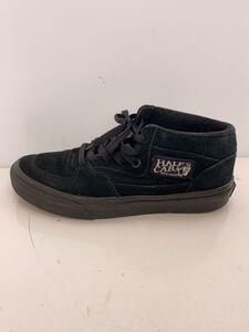 VANS◆ハイカットスニーカー/24cm/BLK/スウェード