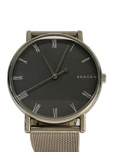 SKAGEN◆クォーツ腕時計/-/ステンレス/グレー/シルバー/SS/SKW6428/スカーゲン