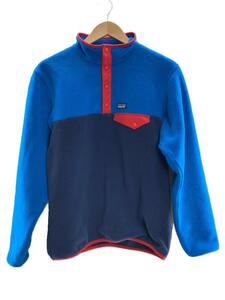 patagonia◆Synchilla Snap-T Pullover/XXL/ポリエステル/BLU/無地/65572FA