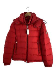 MONCLER◆BRIQUE(ブリク) レイヤードダウンジャケット/2/ナイロン/RED/B20914196905