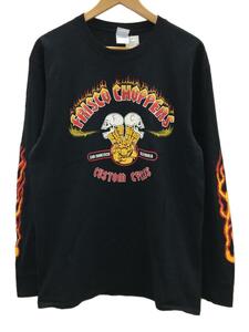 FRISCO CHOPPERS/長袖Tシャツ/L/コットン/BLK