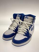 NIKE◆AIR JORDAN 1 RETRO HIGH OG/エアジョーダン1レトロハイ/ホワイト/26.5cm/WHT_画像2