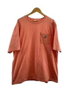 Carhartt◆Tシャツ/XXL/コットン/ORN/オレンジ