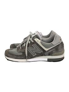 NEW BALANCE◆ローカットスニーカー/US9.5/GRY/スウェード/OU576PGL