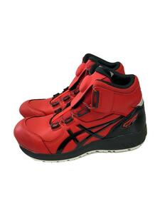 ASICS◆安全靴/WINJOB CP304 BOA26cm/RED/1271A030-600