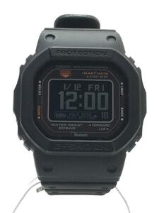 CASIO◆ソーラー腕時計_G-SHOCK/デジタル/ラバー/BLK/BLK