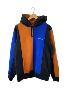 Supreme◆18AW/Tricolor Hooded Sweatshirt/パーカー/M/コットン/マルチカラー
