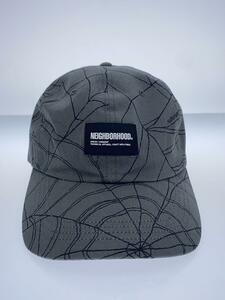 NEIGHBORHOOD◆23SS/SPIDERWEB DAD CAP/キャップ/FREE/コットン/GRY/メンズ